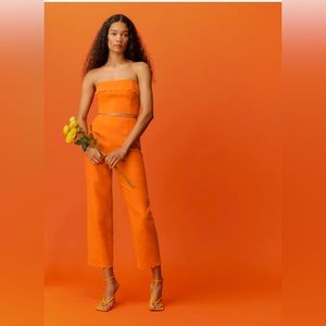 Reformation Linen set, Liam Pant and Lizzi Top